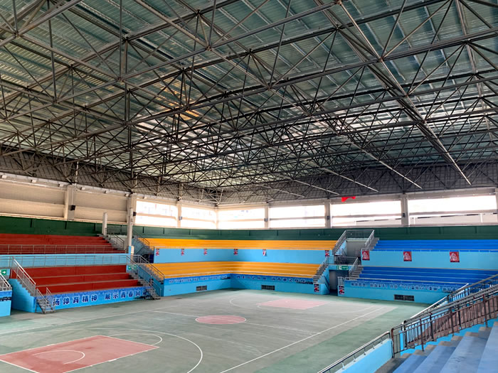 呼伦贝尔富川体育馆网架